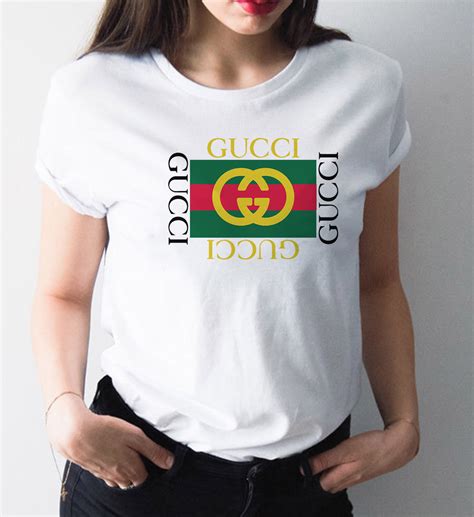 gucci womens t shirts|Gucci t shirt women's vintage.